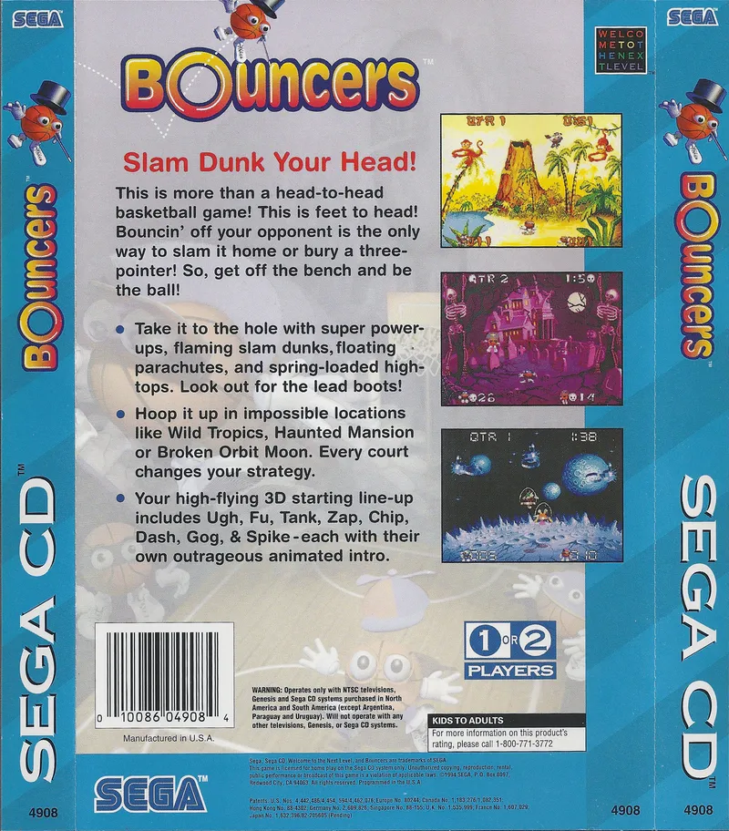 Bouncers box back