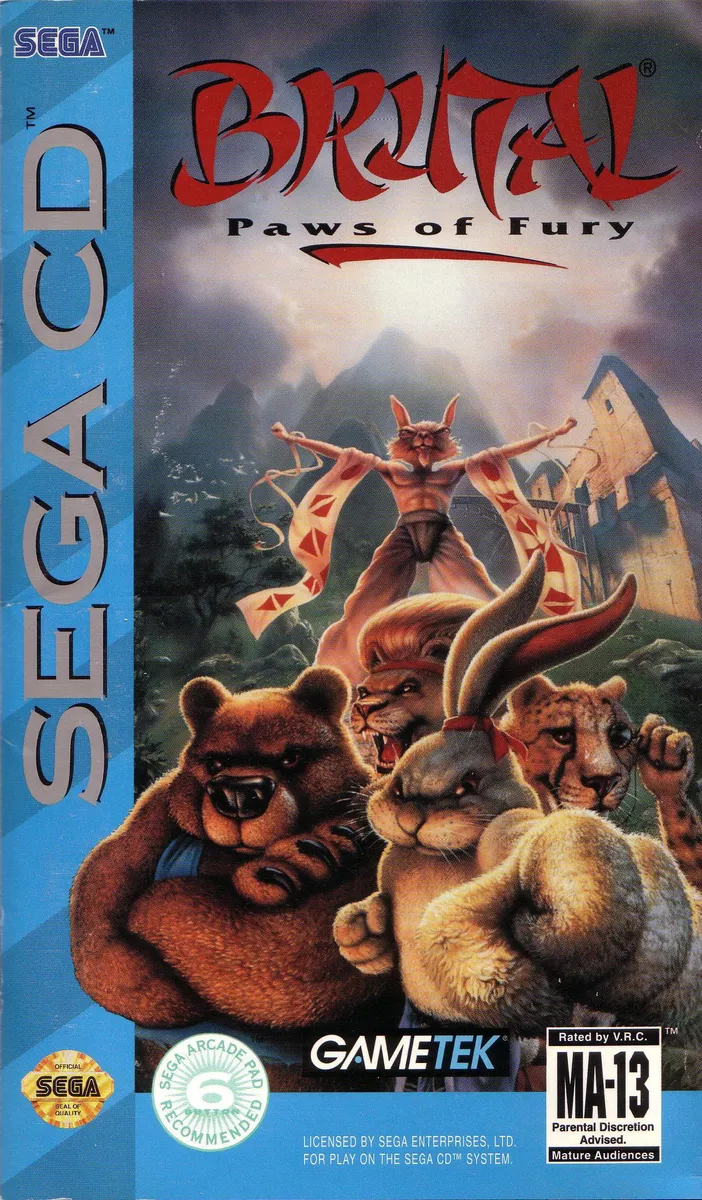 Brutal: Paws of Fury box art