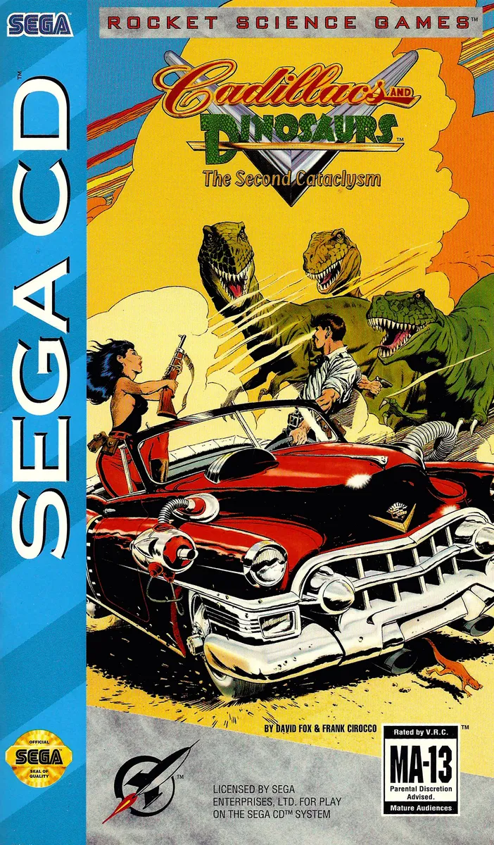 Cadillacs and Dinosaurs: The Second Cataclysm box art