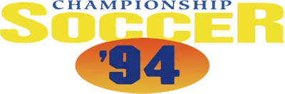 Championship Soccer '94 logo
