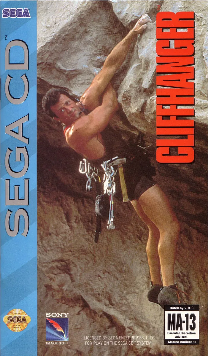 Cliffhanger box art