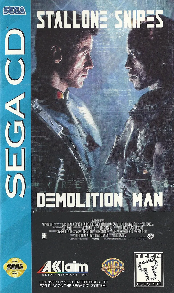 Demolition Man box art