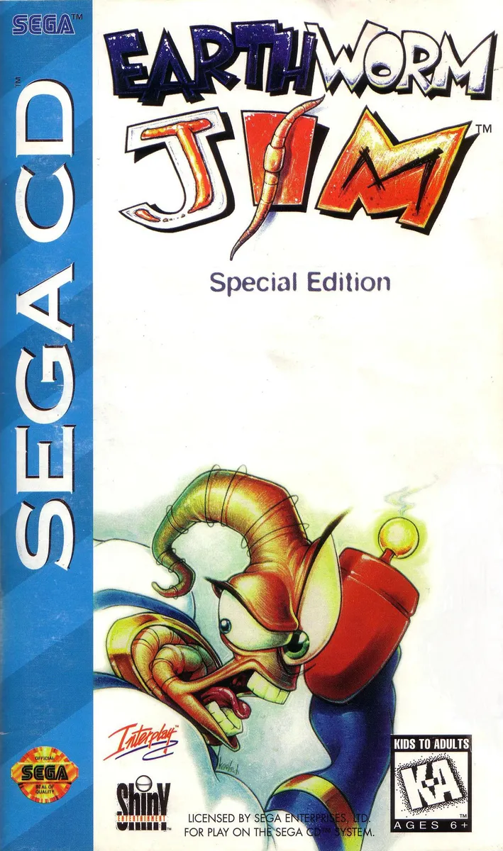 Earthworm Jim: Special Edition box art