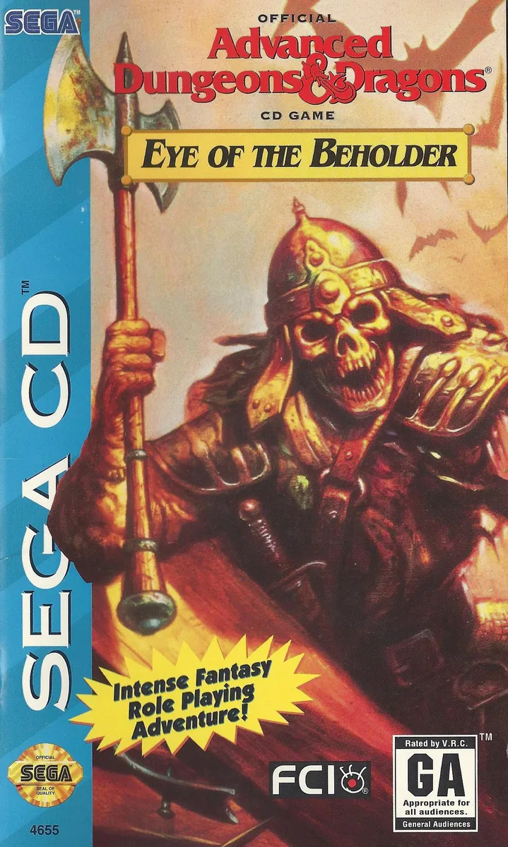 Eye of the Beholder box art