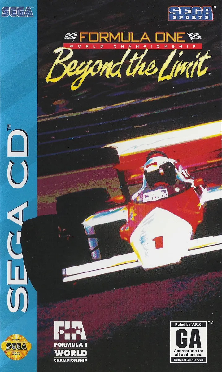Formula One World Championship: Beyond the Limit box art