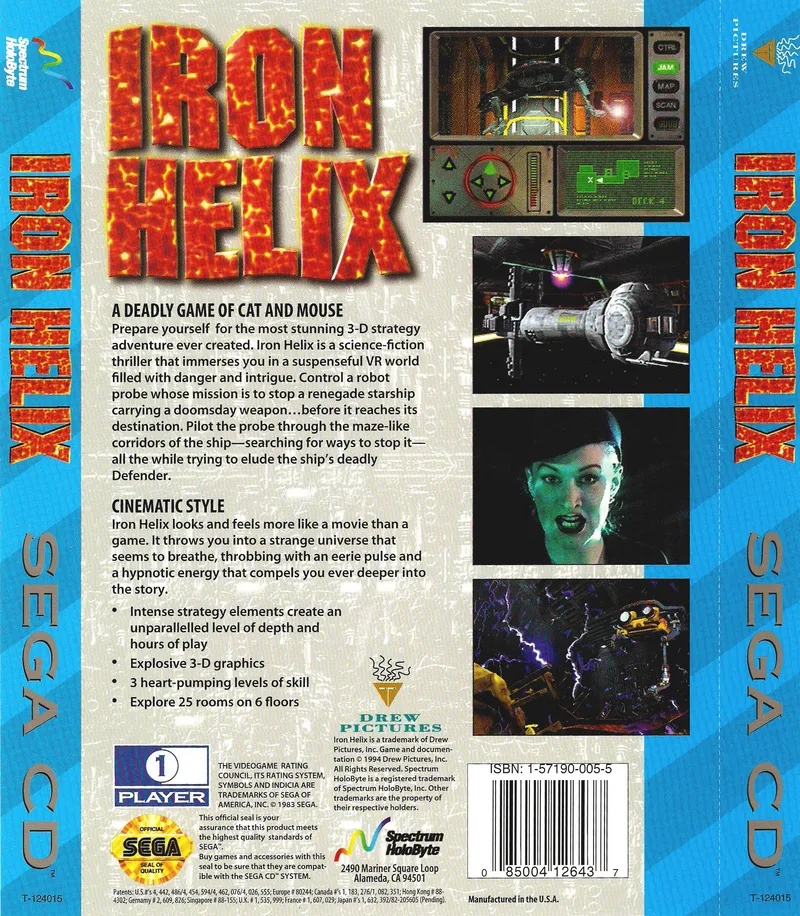 Iron Helix box back