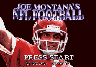Joe Montana's NFL Football screenshot