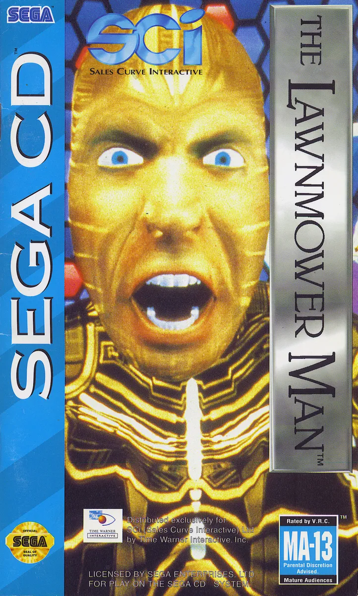 The Lawnmower Man box art