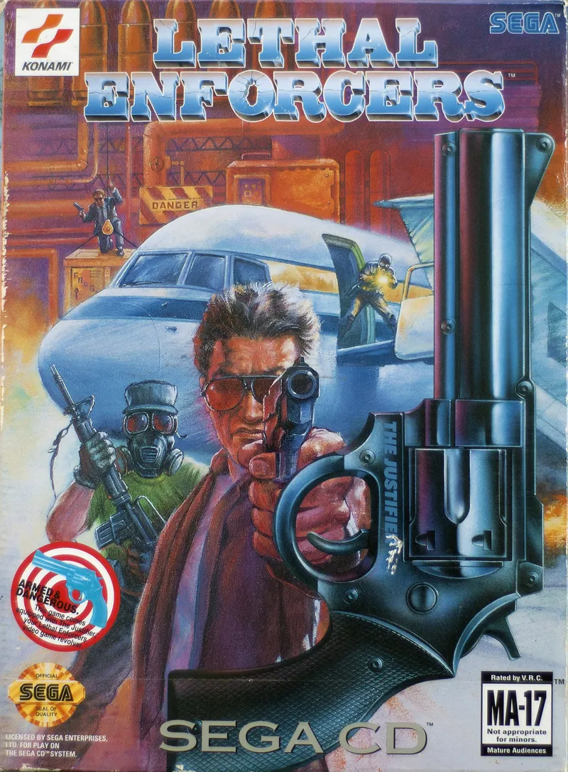 Lethal Enforcers box art