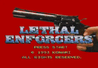 Lethal Enforcers screenshot