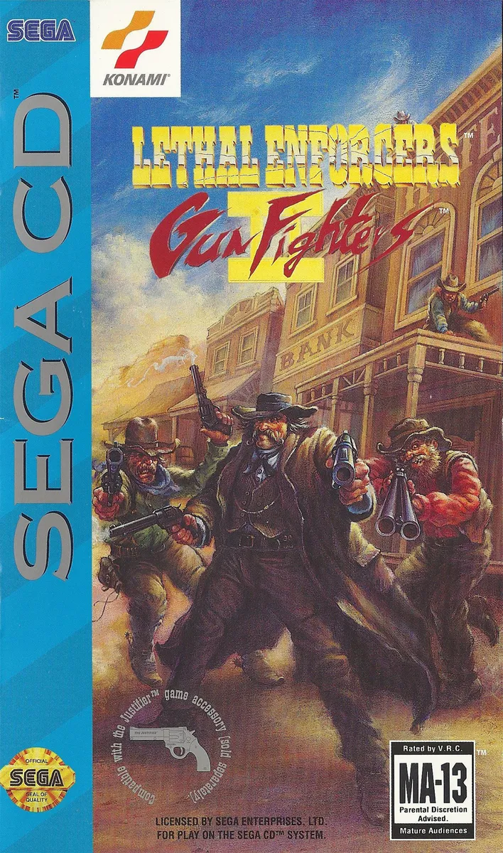 Lethal Enforcers II: Gun Fighters box art