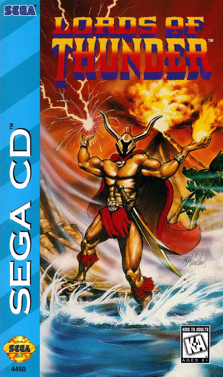 Lords of Thunder box art
