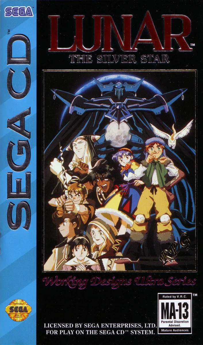Lunar: The Silver Star box art