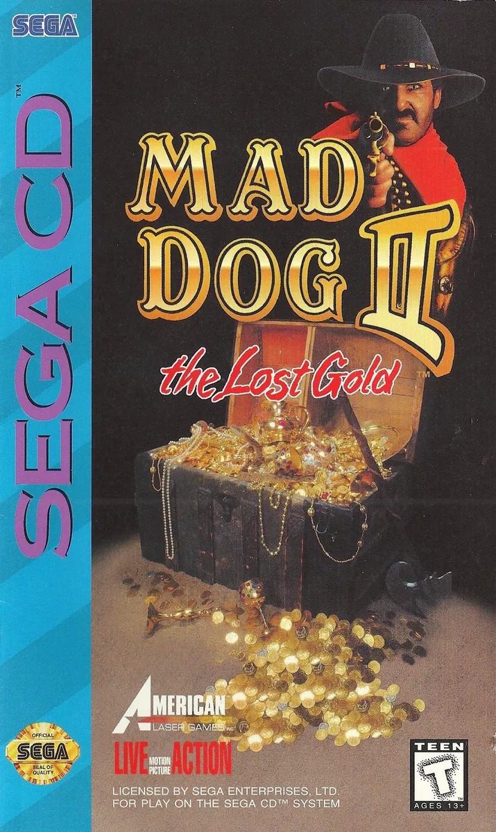 Mad Dog II: The Lost Gold box art