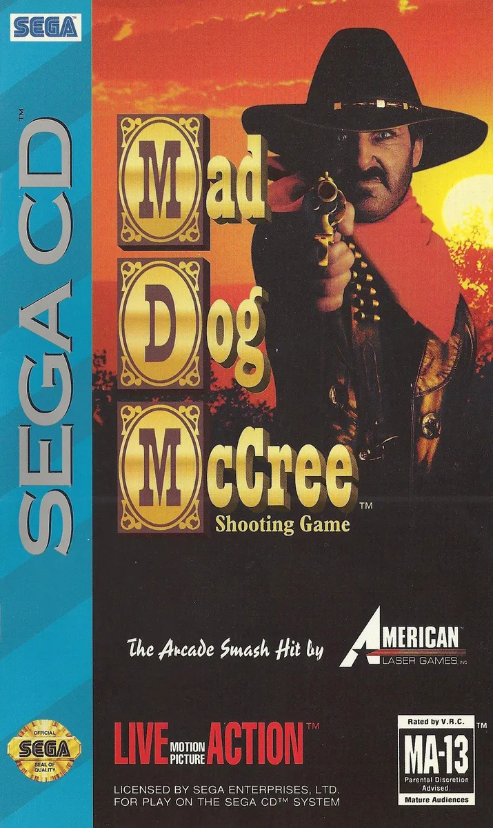 Mad Dog McCree box art