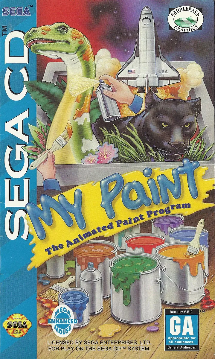 My Paint: The Animated Paint Program box art