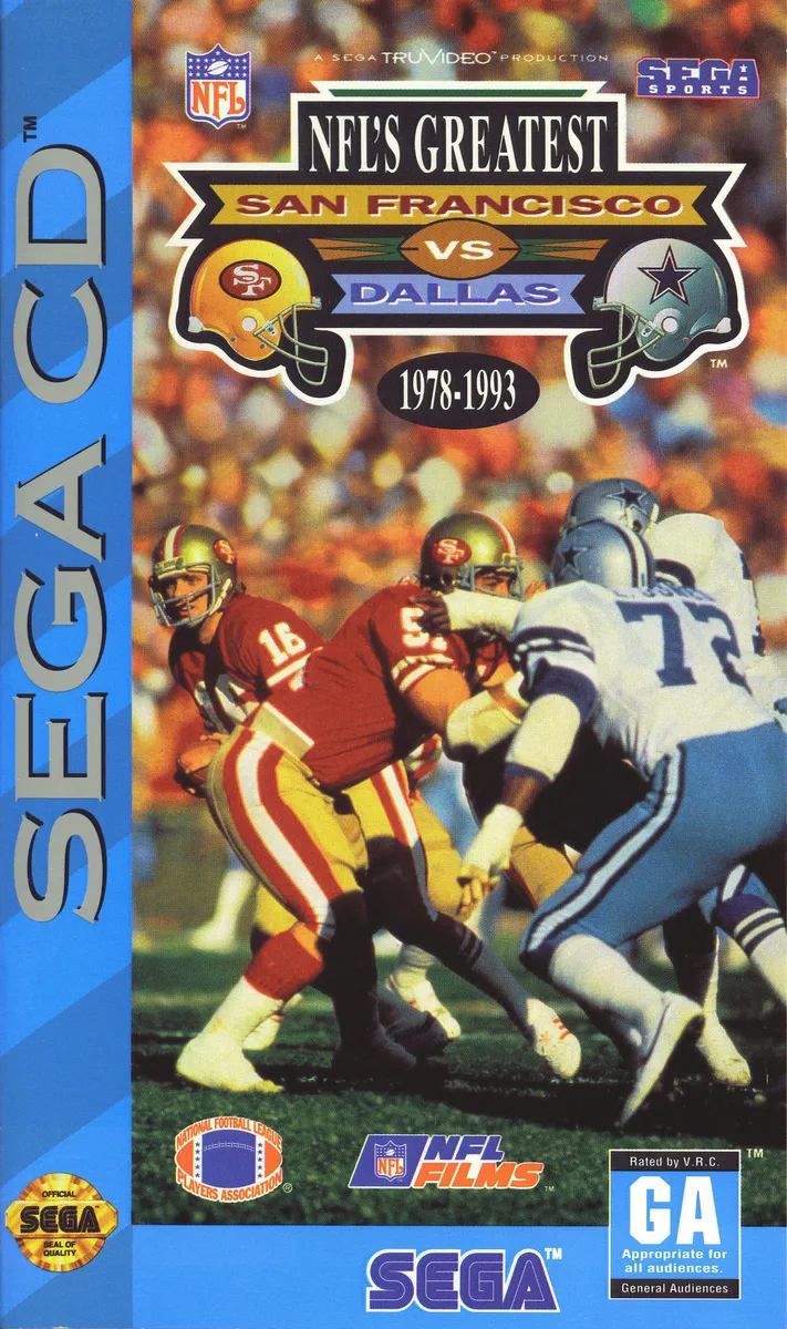 Backdrop artwork for NFL's Greatest: San Francisco vs. Dallas 1978-1993