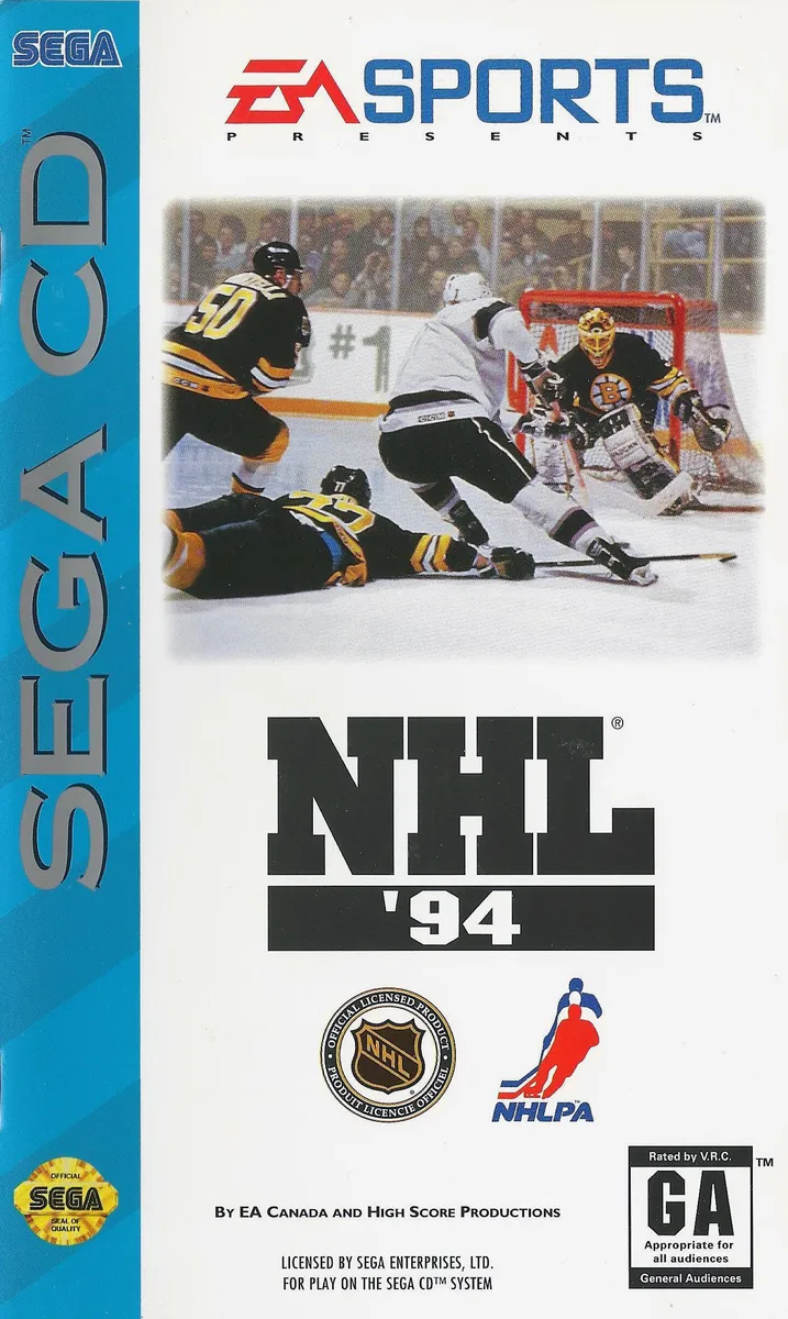 NHL '94 box art