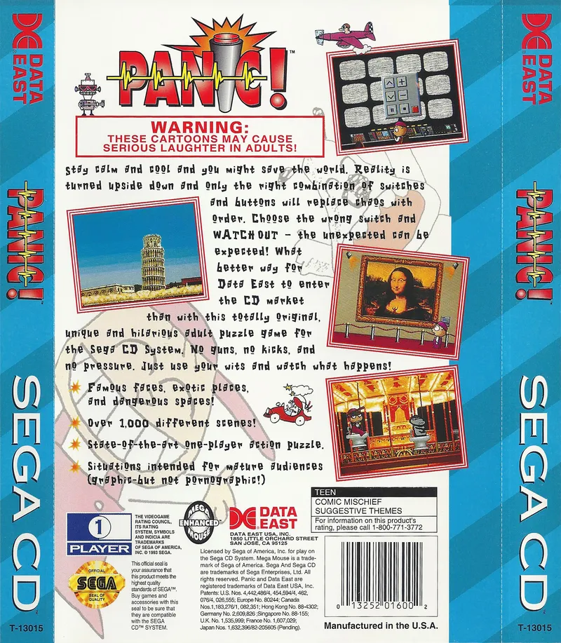 Panic! box back