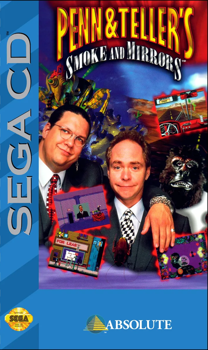 Penn & Teller's Smoke and Mirrors box art