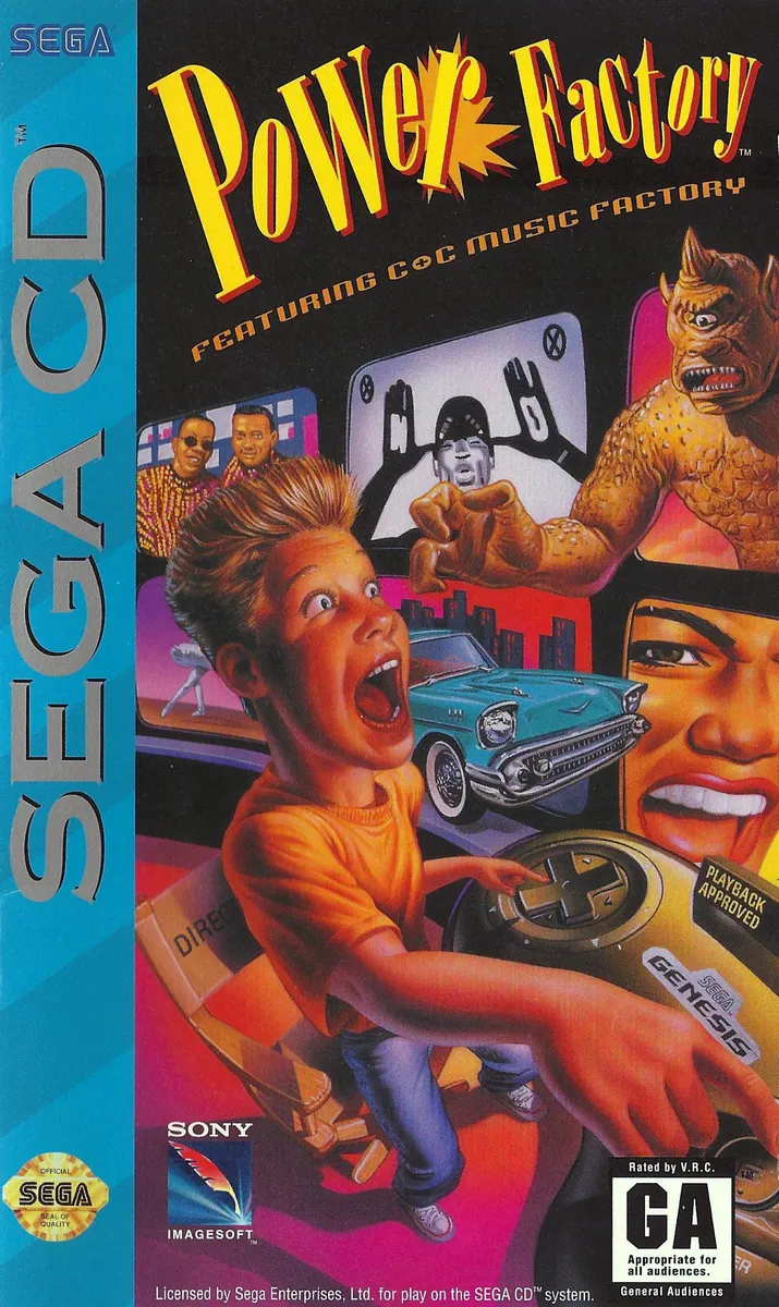Power Factory Featuring C+C Music Factory box art