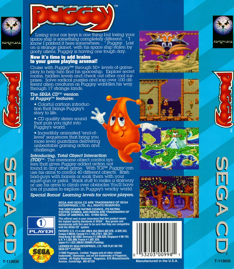 Puggsy box back