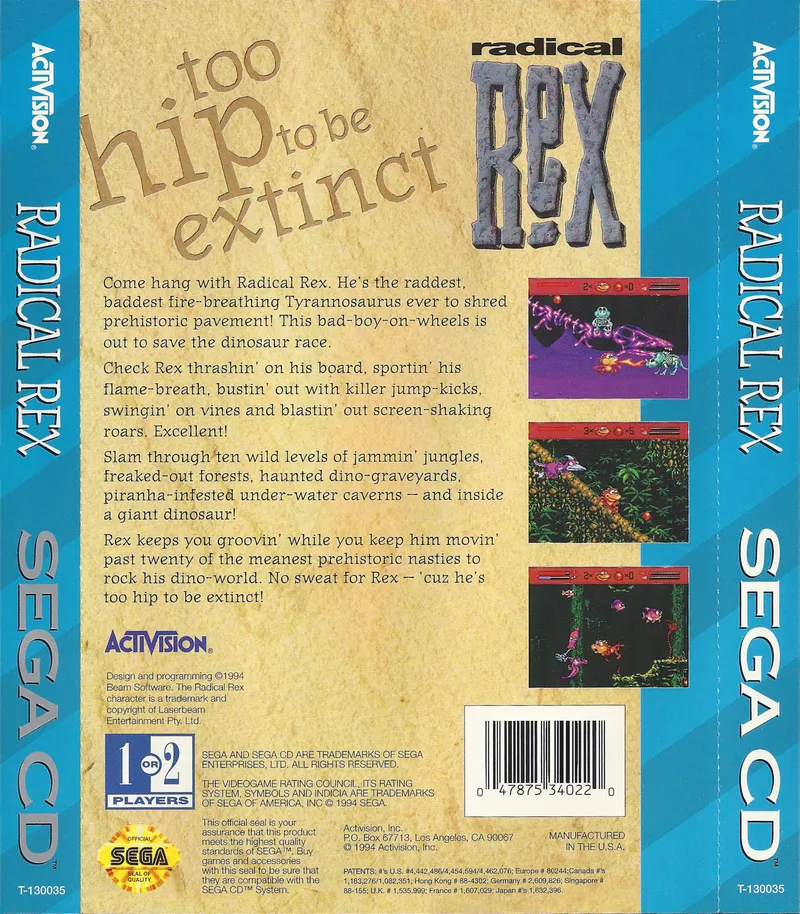 Radical Rex box back