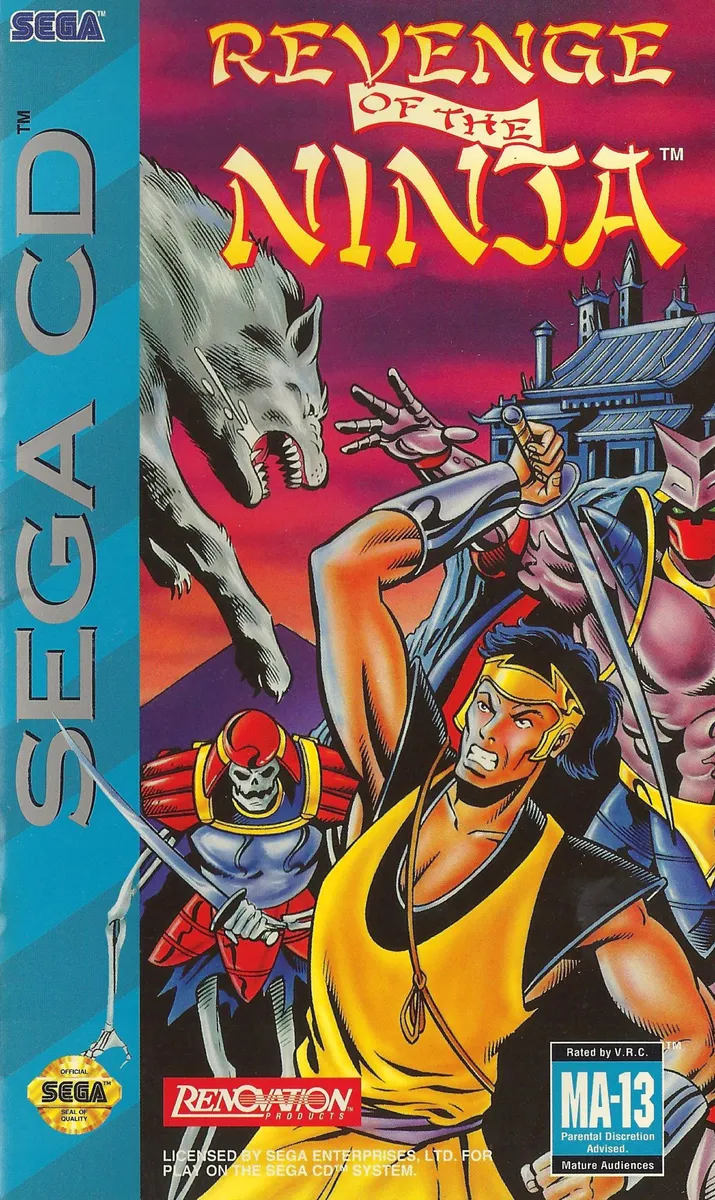 Revenge of the Ninja box art