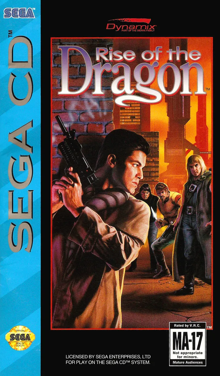 Rise of the Dragon box art