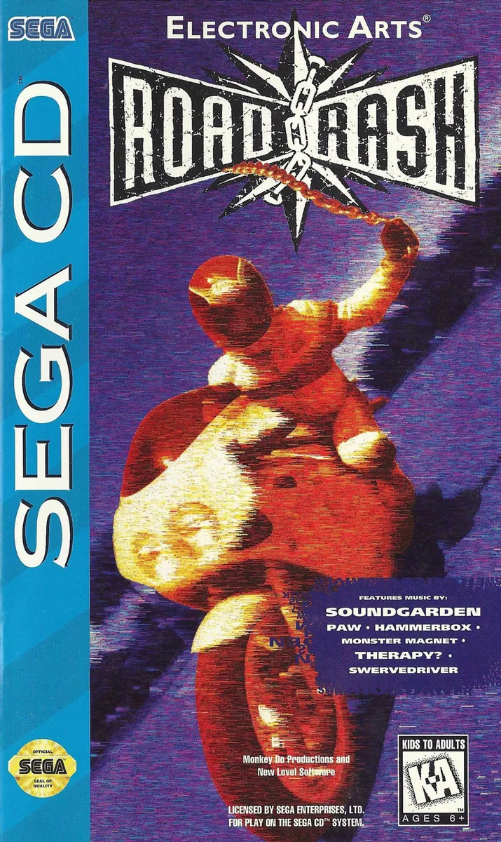 Road Rash box art