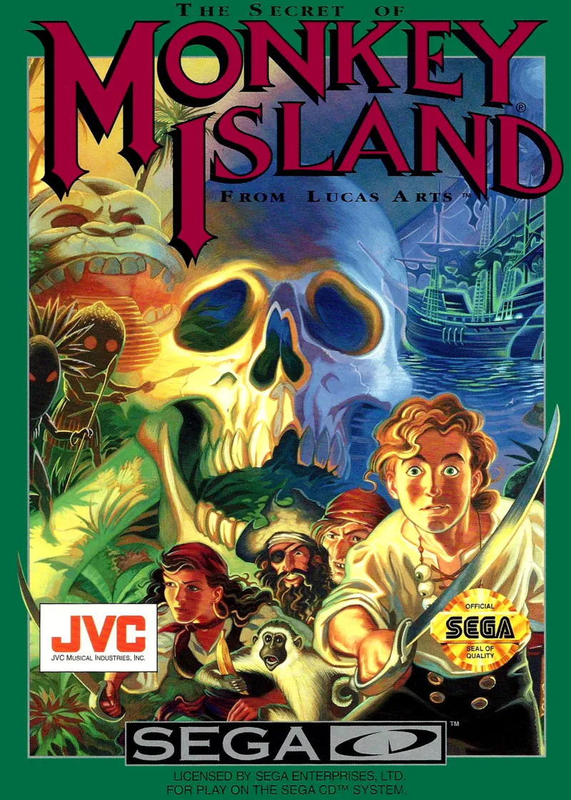The Secret of Monkey Island box art