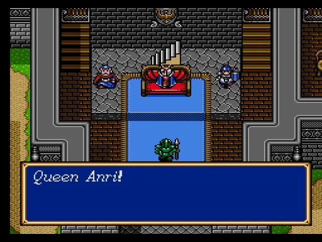 Backdrop artwork for Shining Force CD