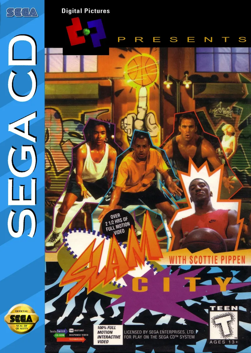 Backdrop artwork for Slam City with Scottie Pippen