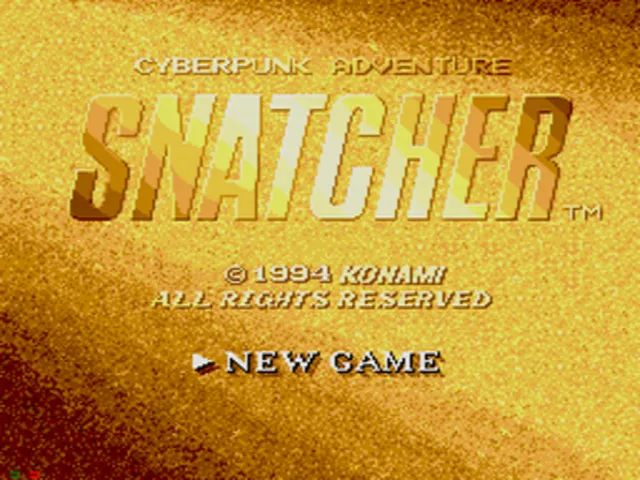 Snatcher screenshot