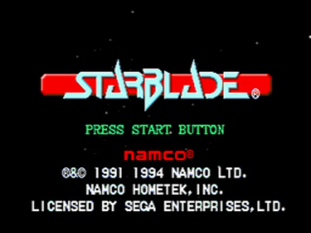 Backdrop artwork for Starblade
