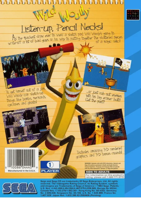 Wild Woody box back