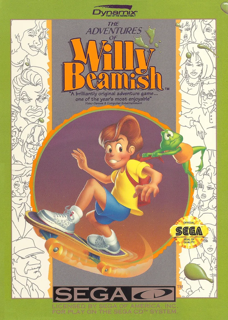 The Adventures of Willy Beamish box art