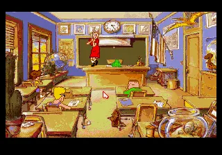 The Adventures of Willy Beamish screenshot