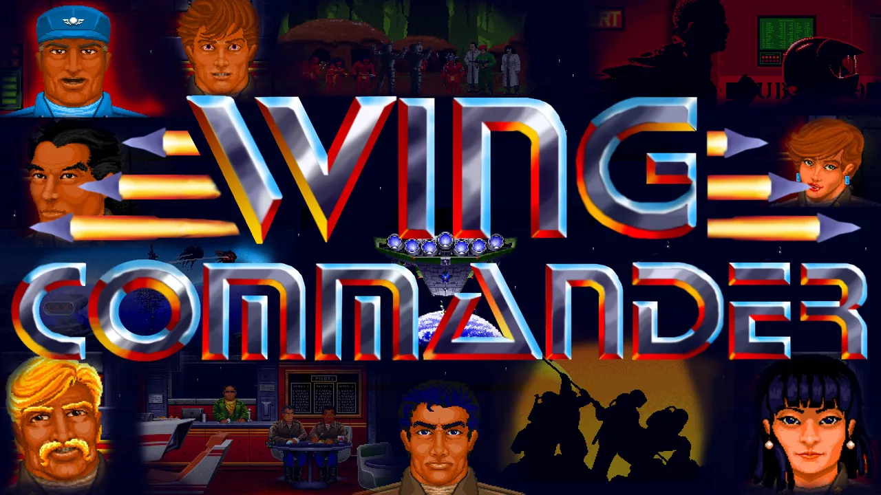 Backdrop artwork for Wing Commander