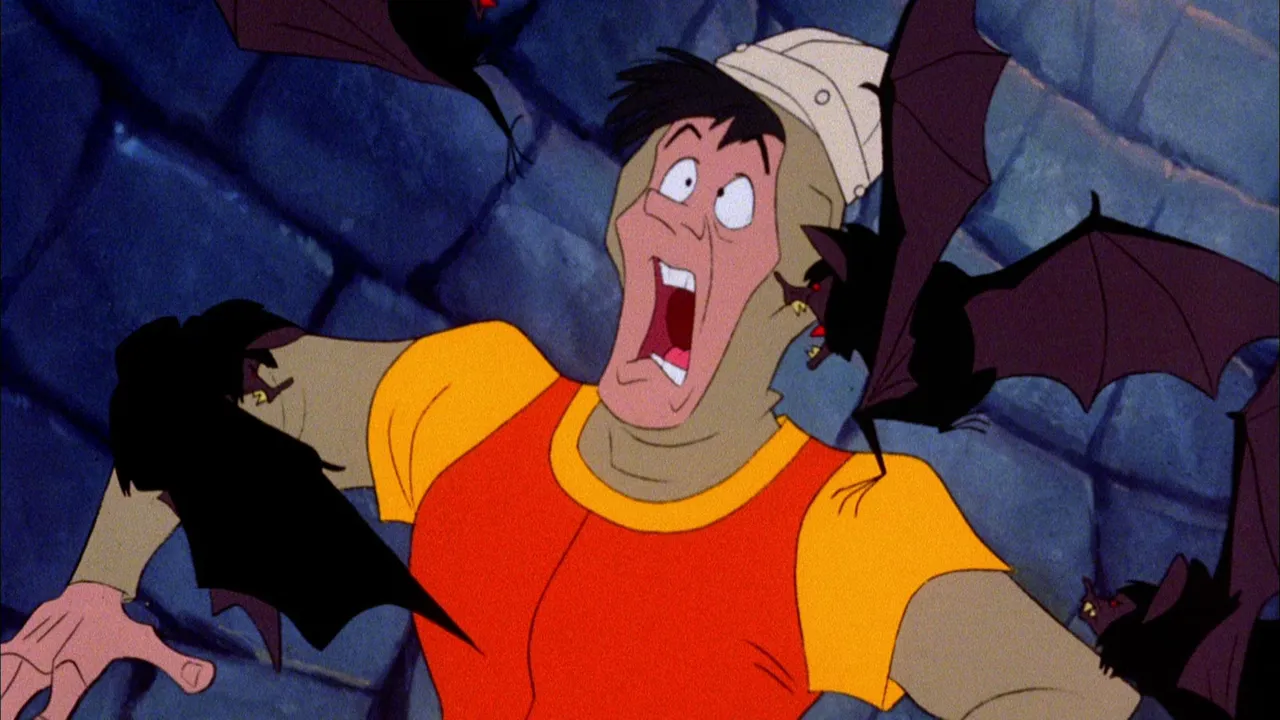 Backdrop artwork for Dragon's Lair