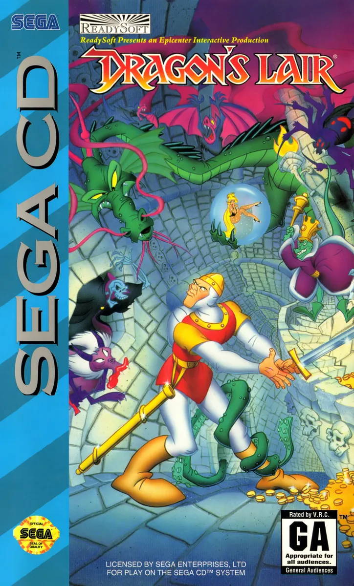 Dragon's Lair box art