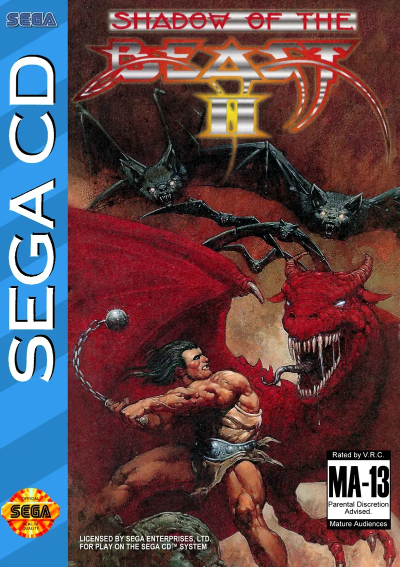 Shadow of the Beast II box art
