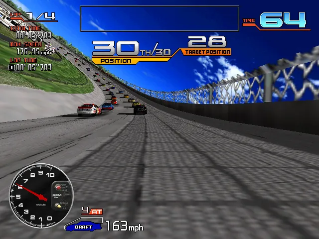 Backdrop artwork for NASCAR Racing