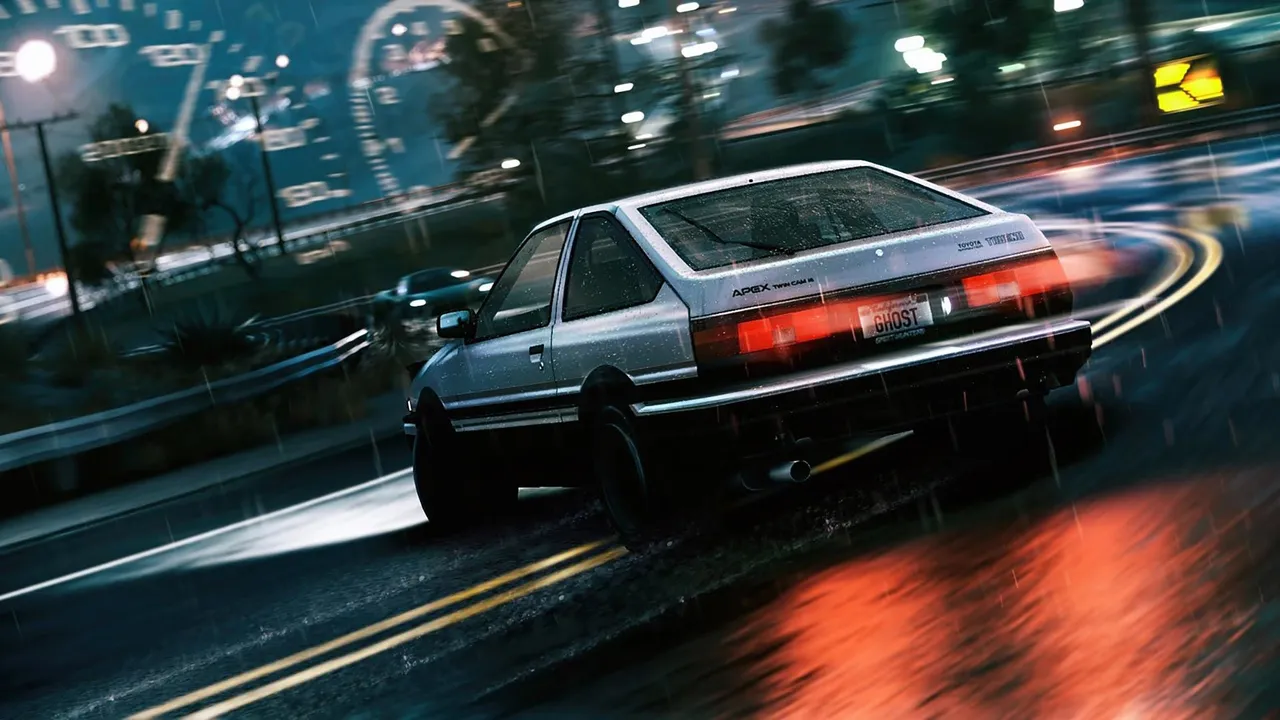 Backdrop artwork for Initial D Arcade Stage 4
