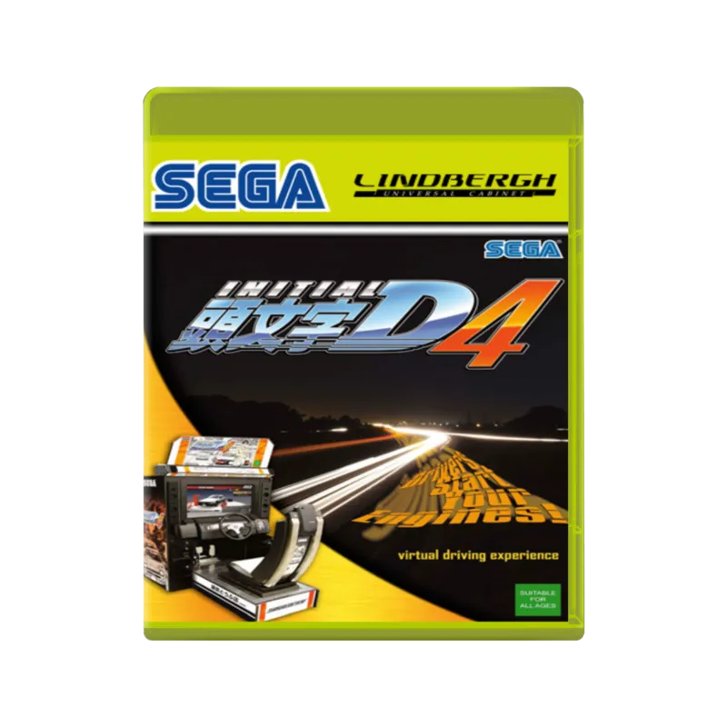 Initial D Arcade Stage 4 cover art for Sega Lindbergh