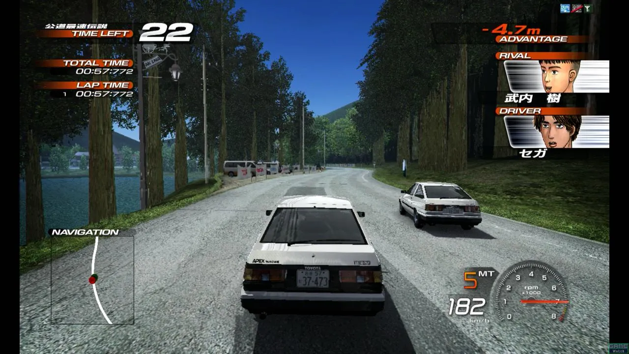 Initial D Arcade Stage 4 screenshot