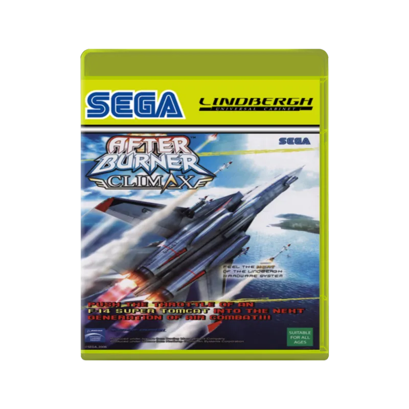 After Burner: Climax box art