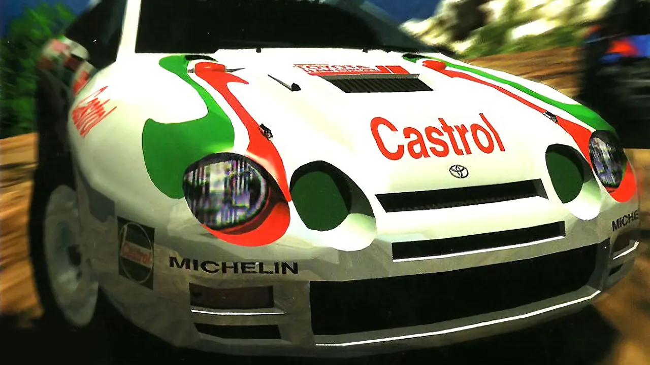 Backdrop artwork for Sega Rally Championship
