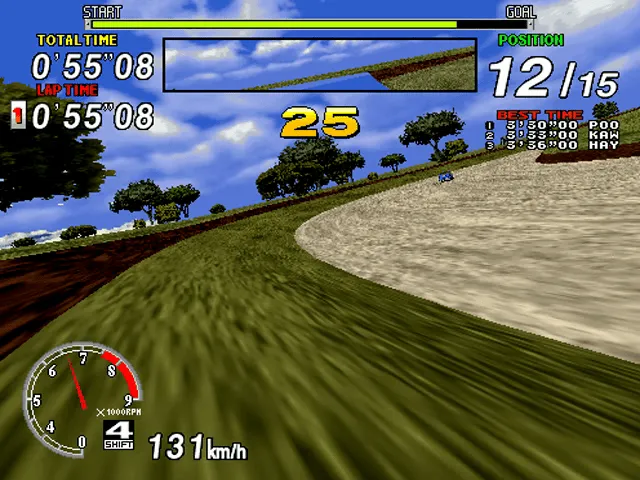 Sega Rally Championship screenshot