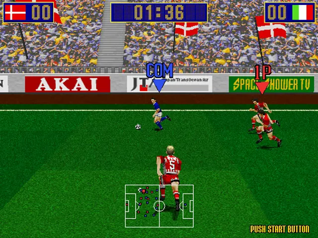 Backdrop artwork for Virtua Striker